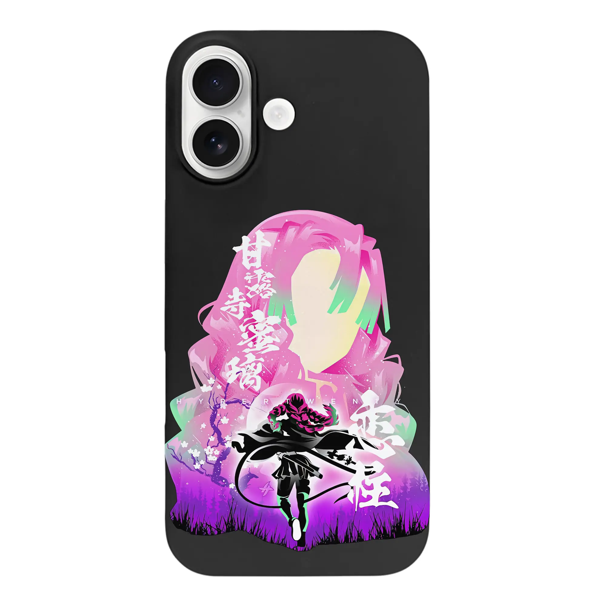 鬼滅の刃 グッズ,甘露寺 蜜璃 - iPhone 17 シリーズ シリコンケース 薄型 耐衝撃 指紋防止 ソフトタッチカバー 精密フィット 傷防止 保護ケース iPhone 17/17 Air/17 Pro/17 Pro Max 対応